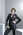 Tailleur dame , un crois� 4 boutons, cran aigu et boutonni�res contrast�es