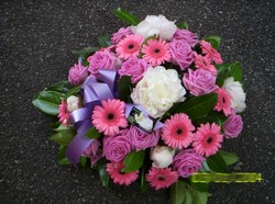 Fleurs D�c�s - Coussins - S�pulture - ISABELLE FLEURS