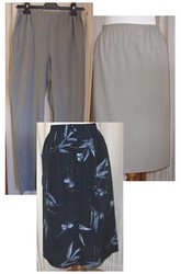 Jupes - Pantalons avec �lastique � la taille