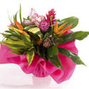BOUQUET ROND BULLE EXOTIQUE