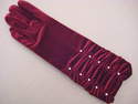 gant velours "mi long"one sise! - La collection de gants velours "IXLI" - BOUTIQUE ROSE PALE