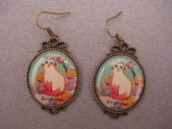 Boucles d oreilles crochet chat manga!5 modeles... - Les creations de bijoux IXLI, la marque de Fabienn - BOUTIQUE ROSE PALE
