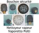 Bouchon s�curit� Polti Pi�ces d�tach�es Vaporetto accessoire