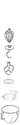 Bol couvercle fouet crochet batteur KitchenAid professionnel
