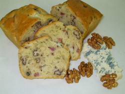 Cake bleu lard noix - Cakes sal�s - LES GATEAUX D'ARMOIRE