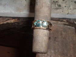 bague or coeur topaze - La boutique - ATELIER LE BERY'L