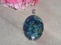 pendentif chrysocolle