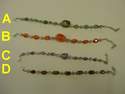 BRACELETS (am�thyste, aventurine verte,....)