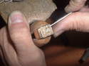 bague or diamants - Sertissage - ATELIER LE BERY'L
