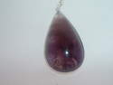 Pendentif poire am�trine 