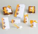 COLLECTION ORANGE ET MARRON