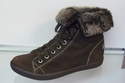 baskets fourrure Karston femmes boxter