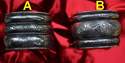 Metal argent� 1/2 jonc 