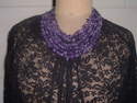 collier amethyste pierres roulees atelier le beryl 