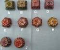 Boite Pillules laquees perles 
