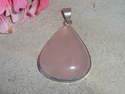 pendentif quartz rose 