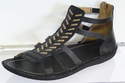 nu-pieds Kickers papaye femmes