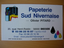 PAPETERIE SUD NIVERNAISE