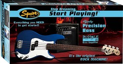 PACK BASSE SQUIER PRECISION BASS - Basses �lectriques - Musique and Music