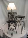 SELLETTES ET BOUGEOIRS EN FER FORGE - LE PETIT MOBILIER - MYRTILLE