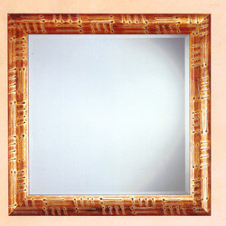 MIROIR DORE - LA DECO  - MYRTILLE
