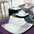 SERVICE DE TABLE "JARDIN DE FLORE" - L'ART DE LA TABLE - MYRTILLE