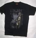 TEE SHIRT IMPRIME SERIGRAPHIE USMC