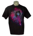 TEE SHIRT SERIGRAPHIE SPYCHEDELIC