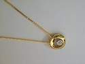Collier solitaire diamant