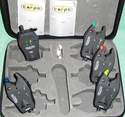 Pack CARP'O coffret 4 detecteurs + centrale sans fil  - Carpe materiel divers - MARTIN PECHE