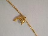 Chaine de cheville dauphin - BIJOUX OR - BIJOUTERIE ACHART