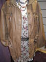 VESTE SIMILI CUIR grande taille
