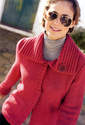 VESTE GROSEILLE