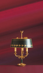 Lampes bouillottes  bronze  LXV, LXVI, EMPIRE -  - MAISON GUINET