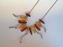 Collier argent et ambre draperie - BIJOUTERIE FANTAISIE - BIJOUTERIE ACHART