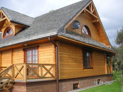Maison Bois Rondin TOIT BOIS