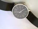 Montre CK Post Minimal sur cuir