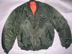Blouson BOMBERS MA1 KAKI - PARKAS - BLOUSONS -VESTES - STOCK AMERICAIN
