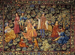Tapisserie B   72 x 95 cm -- 107 x 145cm -- 145 x 200 cm