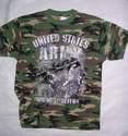 TEE SHIRT IMPRIME SERIGRAPHIE US ARMY