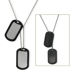 PLAQUE D'IDENTITE US - ACCESSOIRES - STOCK AMERICAIN