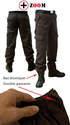 Pantalon Militaire noir