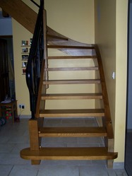 escalier sans contremarche