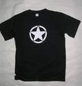 TEE SHIRT IMPRIME SERIGRAPHIE ETOILE 