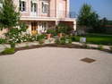 cour en Nidagravel - COURS - PERRET PAYSAGE
