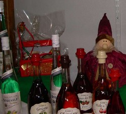 Eau de vie et cr�me de fruits 