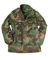 PARKA TCHEQUE M97 camouflage -wood  Occasion - SURPLUS MILITAIRE OCCASION - STOCK AMERICAIN