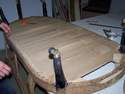 ETAPES DE TRAVAIL - R�fection de si�ges en tapisserie traditionnelle - tapissier �b�niste 