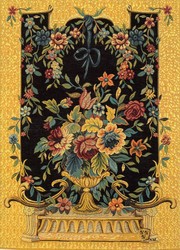 Tapisseries motifs  fleuraux -  - MAISON GUINET