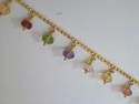 Bracelet or et pierre fines